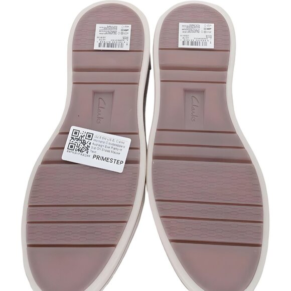 Clarks Cloudsteppers Audreigh Eve Mauve Platform Slip-On Women's US 9.5W - Picture 6 of 6